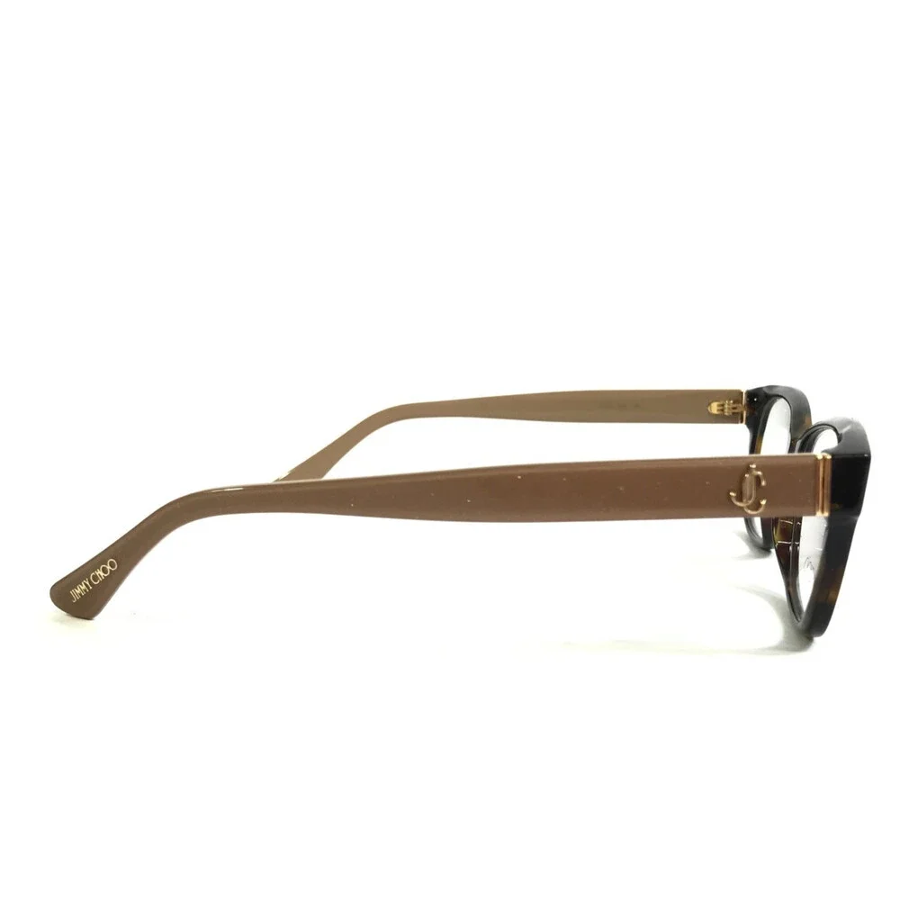Jimmy Choo Eyeglasses Frames JC278 ONS Havana Nude Brown Tortoise 54-15-145
